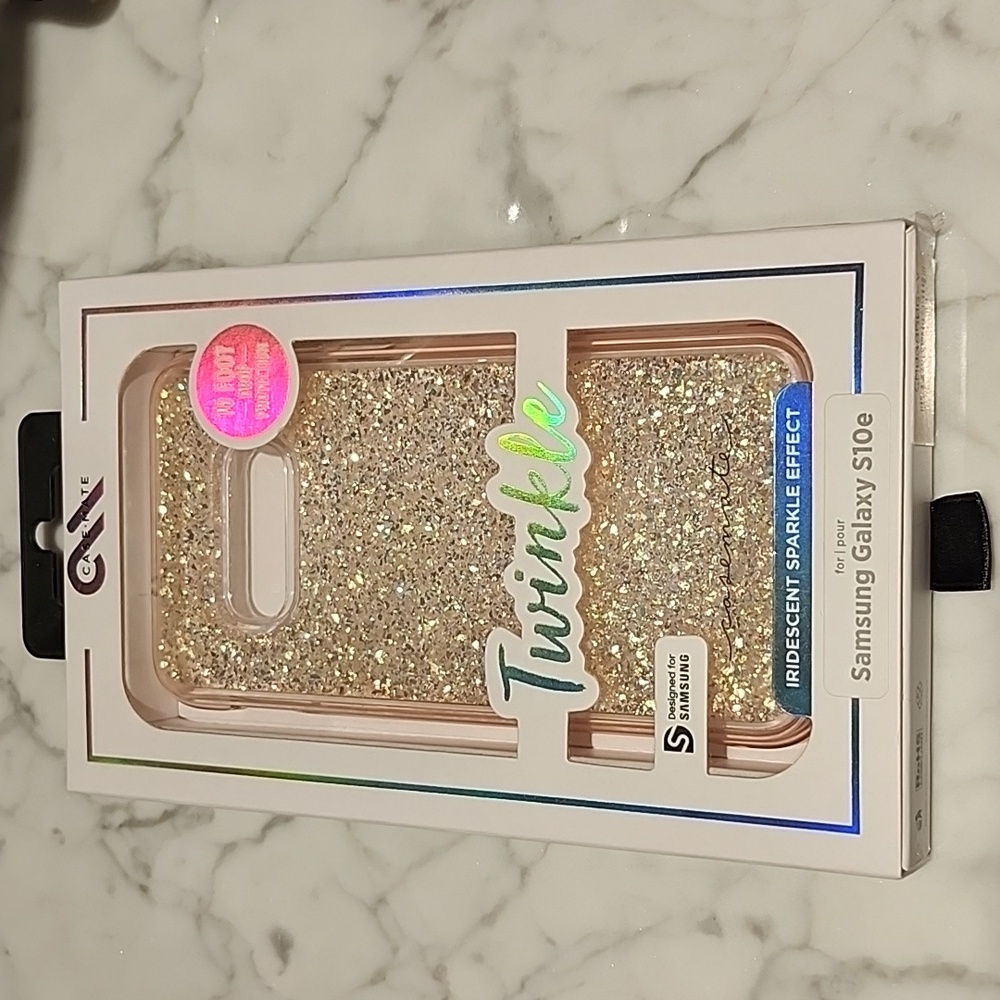CASE-MATE Sparkle Protective 1-Piece Case for Samsung Galaxy S10e